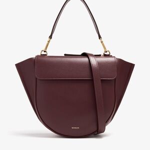 Wandler Medium
Hortensia Burgundy Shoulder Bag